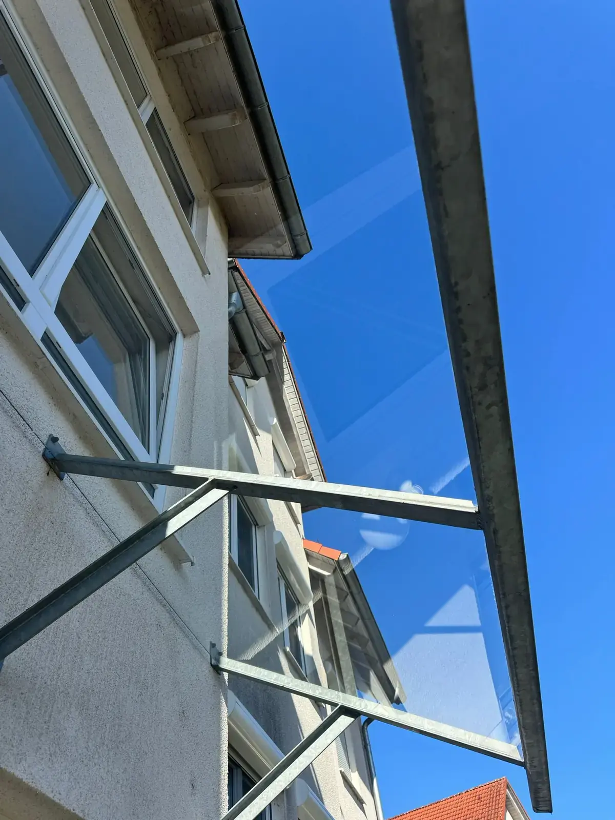 Glasreinigung Heilbronn mit gereinigten Glasflächen