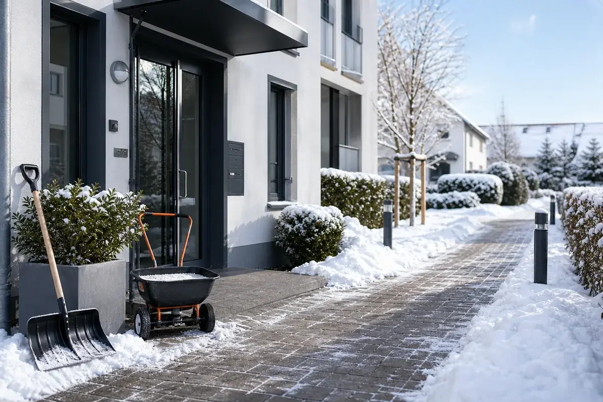 Winterdienst Heilbronn mit Schneeräumung